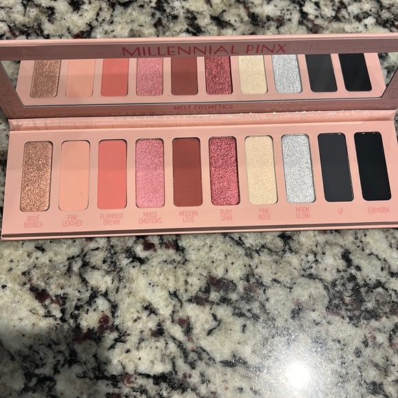 Melt Cosmetics Other - Melt Brand New Unused Millenial Pinx Eyeshadow Palette!